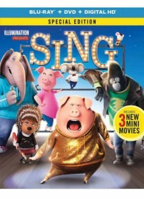 #ad Sing Special Edition Blu ray DVD Blu ray $5.47
