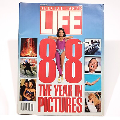 #ad Life Magazine Special Issue January 1989 The Year In Pictures $19.99