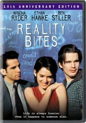 #ad Reality Bites 10th Anniversary Edition DVD By Winona Ryder VERY GOOD $4.73