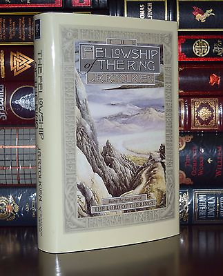 #ad Fellowship of the Ring by J.R.R. Tolkien Lord of the Rings New Deluxe Hardcover $29.99