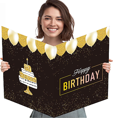 #ad Jumbo Birthday Card with Envelope Oversized 22X14 Inch Extra Large Birthday C $22.98