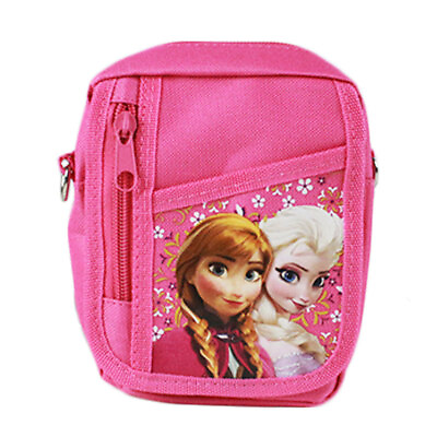 #ad New Walt Disney Frozen Elsa Pink Crossbody Swingpack Shoulder Bag Girls Kids $10.70