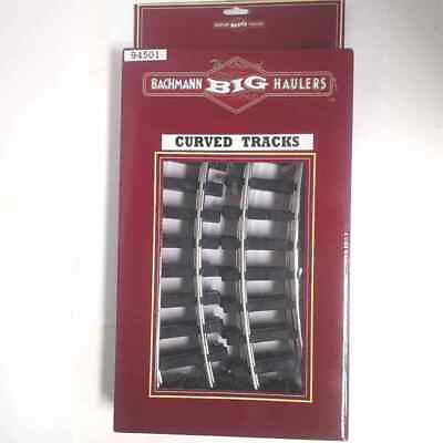 #ad Bachmann Model Trains: G Scale Curve Track 4 pieces $47.00