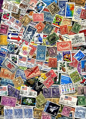 #ad USED lot of 150 mixed US stamps off paper GREAT value with a BONUS Offer $4.99