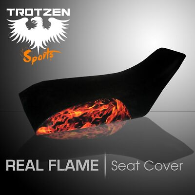 #ad Yamaha Raptor 350 Real Flame Seat Cover #TTS1700SEP1700 $29.99
