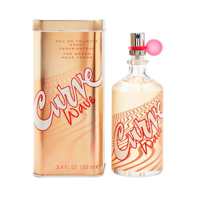 CURVE WAVE by Liz Claiborne edt Perfume women 3.3 3.4 oz New in Box $16.23