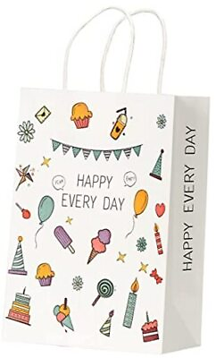 #ad #ad Colour Kraft Paper Gift Bags with HandlesBulk Gift Bags Shopping Bags $16.29