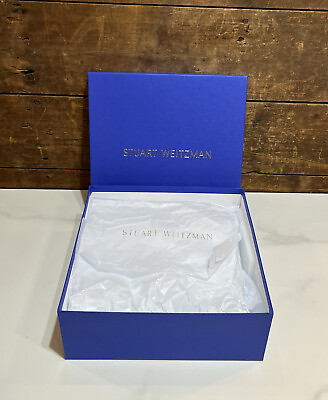 Stuart Weitzman Shoe Box Gift Empty BOX ONLY 12” X 12” X 4.5” $22.50
