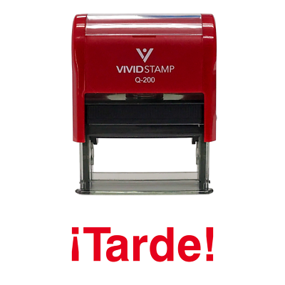 #ad Tarde Spanish Teacher Self Inking Rubber Stamp $10.44