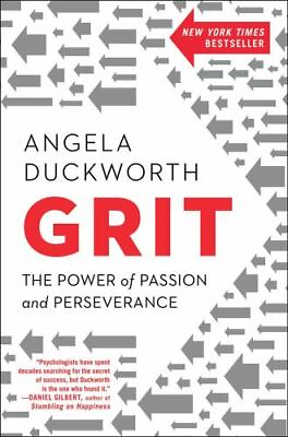 #ad Grit: The Power of Passion and Perseverance by Duckworth Angela $6.74