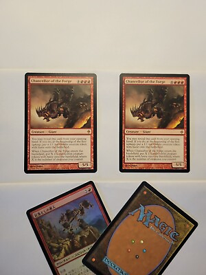 #ad 2011 New Phyrexia 2x Chancellor of the Forge #NM W EXTRAS $7.99