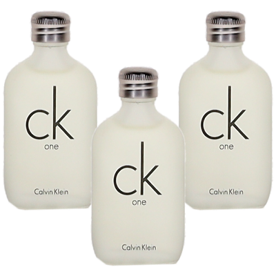 CK One By CK For Men Combo Pack: Mini EDT Cologne Splash 1.5 3x0.5 Unboxed New $44.27