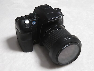 #ad Konica Minolta Maxxum 5D Digital SLR With Battery Lens UNTESTED Pre Owned AS IS $49.99