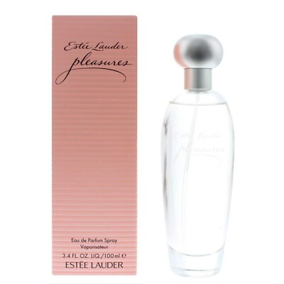 #ad Pleasures by Estee Lauder perfume for women EDP 3.3 3.4 oz New in Box $46.35