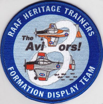 #ad RAAF Heritage Trainers Formation Display Team RAAF Australian Air Force Patch AU $13.95