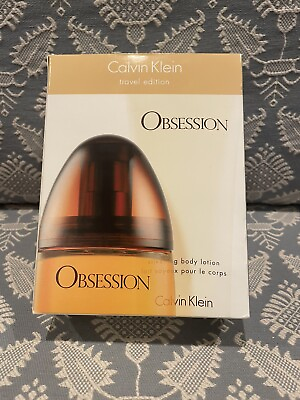 #ad #ad OBSESSION by Calvin Klein Travel Edition Perfume 3.4 OZ With Lotion New In Box $45.00