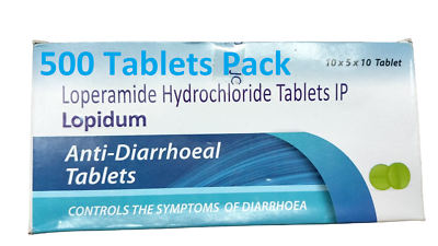 #ad 500 Tablets 2mg Anti Diarrheal Long Exp. april 2025 Free Delivery USA 14 18 Day $22.00