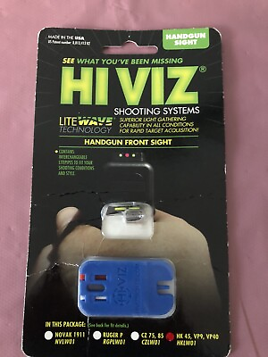#ad Hi Viz Litewave Shooting System Front Sight for HK new $24.90