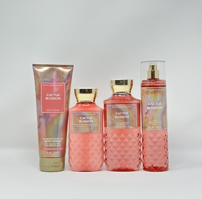 #ad Bath and Body Works CACTUS BLOSSOM Mist Cream lotion Shower Gel U Pick $16.95