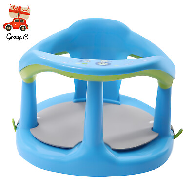 #ad Baby Bath Ring Seat Chair Tub Infant Toddler with 4 Anti Slip Suction Cups NEW $27.00
