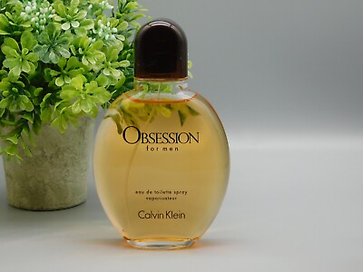 Calvin Klein Obsession For Men Eau de Toilette Spray 4.0 oz New Without Box $21.98