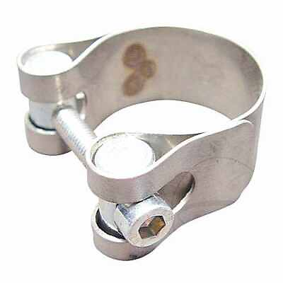 Exhaust Clamp 40 43 Mm Stainless Steel Leo Vince For Honda CA 125 Rebel 1995 GBP 21.21