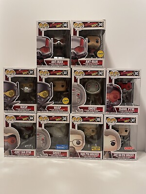 #ad FUNKO Pop Movie: Ant Man and the Way Wasp Lot of 10 w CHASES amp; EXCLUSIVES $165.00