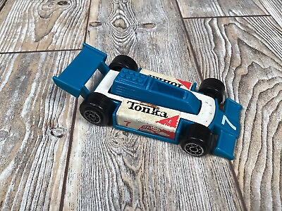 #ad Tonka Toys Race Car #7 Toy Vintage 1979 Approx 9cm Long Plastic GBP 4.99