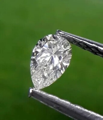 #ad 1 Carat 1 Piece D Color VVSI Pear Cut CVD HPHT Lab Grown Diamond For Ring UP19 $150.00