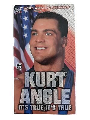 #ad WWF Kurt Angle: Its True Its True VHS 2000 Wrestling Video Tape $5.00