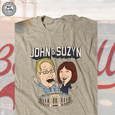 #ad NEW RARE 2023 New York Yankees John Sterling Suzyn Waldman Shirt $23.99