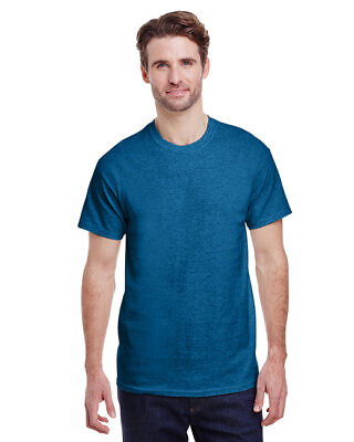 #ad Gildan G500 Mens Short Sleeve Heavy Cotton Stylish Plain Casual T Shirt $7.78