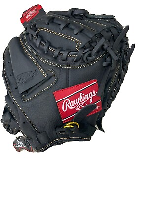 #ad Rawlings Renegade RCM315B Black Leather RHT Catchers Baseball Mitt Glove *NEW* $89.95