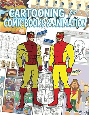 #ad CARTOONING FOR COMIC BOOKS amp; ANIMATION By David Toledo **BRAND NEW** $30.49