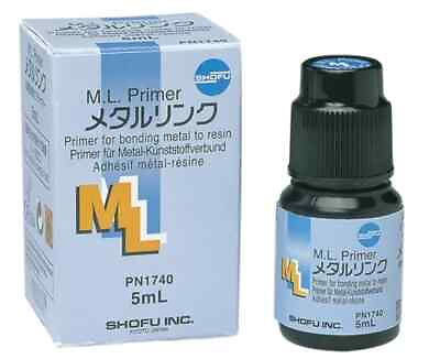 #ad Shofu Dental ML Primer 5ml Pack Primer for Bonding Metal to Resin $49.99
