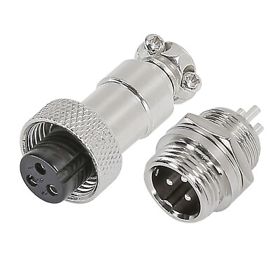 #ad Reliable GX12 Installation Plug Aviation 27pin Male amp; Female Connector $6.92