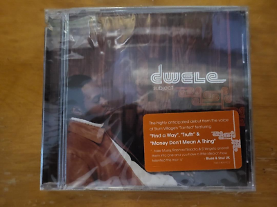 #ad Subject by Dwele CD 2003 $4.99