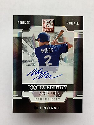 #ad HOT 2009 Donruss WIL MYERS RC Elite Extra Edition AUTOGRAPH # 799 Auto Padres $20.00