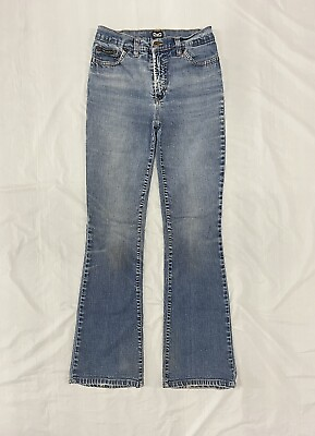 Dolce And Gabbana Tierre Jeans 26x29 Blue Womens Bootcut Denim Made In Italy $35.00