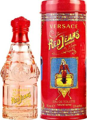 Red Jeans by Versace for women EDT 2.5 oz New in Can $19.66