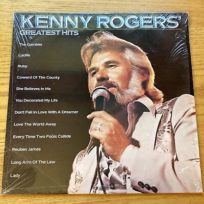#ad Kenny Rogers “Greatest Hits” 33 1 3 rpm LP LOO 1072 $8.00