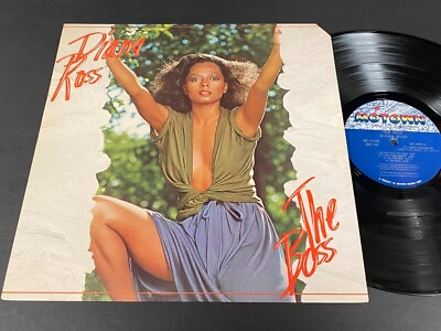 #ad Diana Ross The Boss LP Motown M7 923R1 Soul $10.00