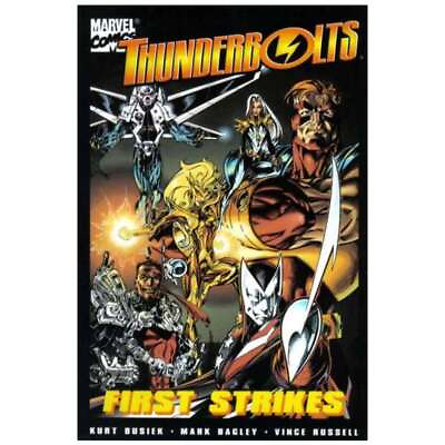 #ad Thunderbolts 1997 series First Strikes TPB #1 in NM minus. Marvel comics ramp; $6.19