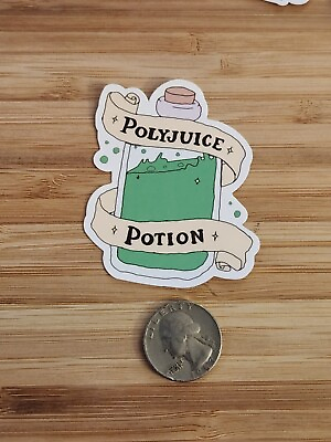 #ad HARRY POTTER Sticker Harry Potter Decal Polyjuice Potion Sticker $1.20