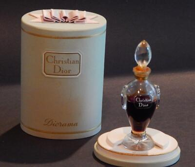 #ad Vintage Christian Dior Diorama Perfume in Box Crystal Urn Shaped Bottle 1 2 Oz $499.99