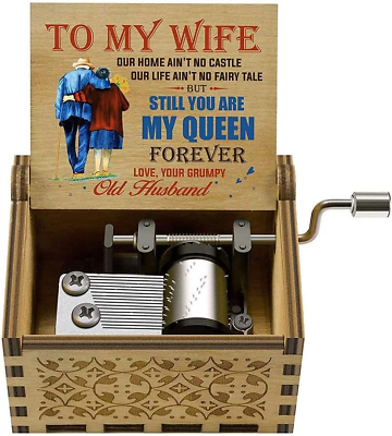 #ad Music Box Gift for Wife Valentine Anniversary Christmas Birthday Gift to Women $19.74