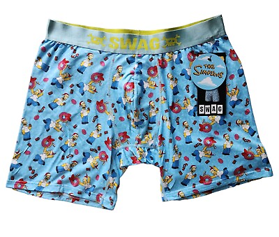 #ad Christmas Homer Simpsons Boxer Briefs Men#x27;s Size S M L XL Underwear Gift C3 $15.99