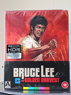 #ad Bruce Lee at Golden Harvest 4K UHD BLU RAY Arrow Limited Edition Box Set NEW C $469.95