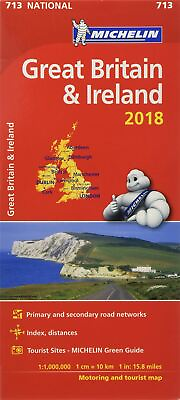 #ad Great Britain amp; Ireland 2018 National Map 713 GBP 5.50