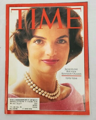 #ad TIME MAGAZINE May 30 1994 Jacqueline Bouvier Kennedy Onassis 1929 1994 $10.43